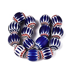Handmade Millefiori Glass Barrel Beads&nbsp;LA-N002-16A