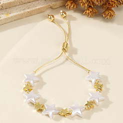 Handmade Brass Snake Chain Slider Bracelets&nbsp;HO8989