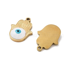 Ion Plating(IP) 316 Stainless Steel Enamel Pendants&nbsp;STAS-U014-72G-01