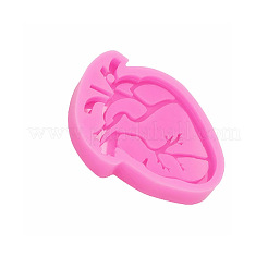 Heart DIY Pendant Food Grade Silicone Statue Molds&nbsp;SIMO-PW0001-320