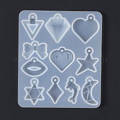DIY Pendant Silicone Molds&nbsp;DIY-C054-08
