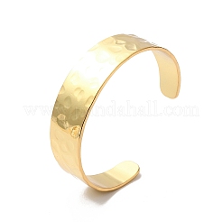 Rack Plating Brass Cuff Bangles&nbsp;BJEW-A137-08G