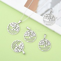 Non-Tarnish 304 Stainless Steel Pendants&nbsp;STAS-M245-31P