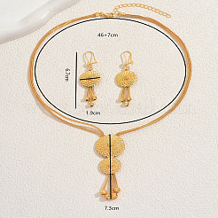 Alloy Flower Tassels Earrings & Necklaces Sets for Women&nbsp;VG1316
