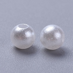 Imitated Pearl Acrylic Beads&nbsp;PACR-5D-1