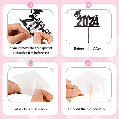 Acrylic Cake Toppers&nbsp;AJEW-TA0001-67