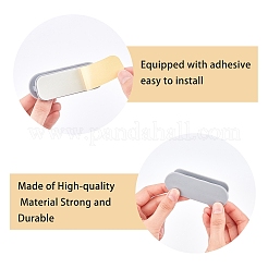ABS Plastic Self-Stick Instant Cabinet Drawer Handle&nbsp;FIND-WH0053-28B