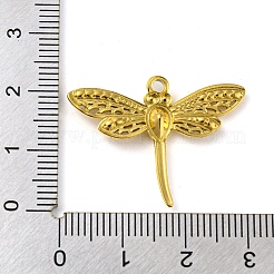Ion Plating(IP) Real 18K Gold Plated 304 Stainless Steel Rhinestone Pendants&nbsp;STAS-P341-06G-01