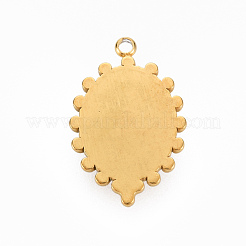 304 Stainless Steel Pendants&nbsp;STAS-N087-42C