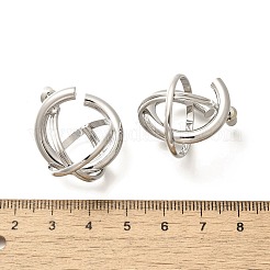Brass Stud Earrings&nbsp;EJEW-A121-08P