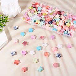 150Pcs Acrylic Beads&nbsp;OACR-TA0003-55
