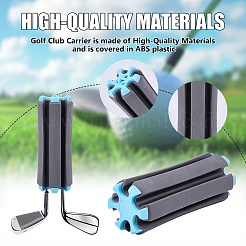 ABS & PET Portable Golf Club Storage Stand&nbsp;TOOL-WH0039-86A