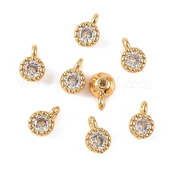 SHEGRACE Brass Pave Cubic Zirconia Charms&nbsp;XGRQ5K055-832G-A