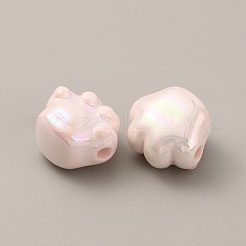 Opaque Acrylic Cat Paw Beads&nbsp;FIND-CJC0009-62F