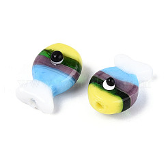 Handmade Lampwork Beads Strands&nbsp;LAMP-N036-15A