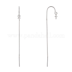 925 Sterling Silver Ear Stud Findings&nbsp;STER-I014-07S