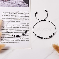 DIY Morse Code Message Bracelet Making Kit&nbsp;DIY-CF0001-15