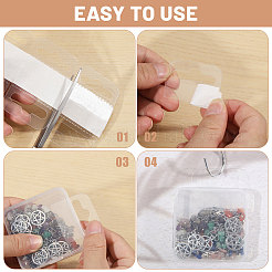 Rectangle Self Adhesive PET Hanging Tabs&nbsp;AJEW-WH0596-156