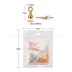 200Pcs 4 Colors Alloy Charms&nbsp;FIND-YW0001-41