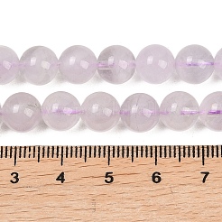 Natural Lavender Amethyst Beads Strands&nbsp;G-Z136-A01-8mm