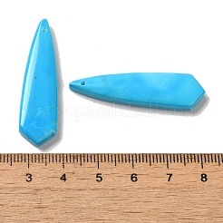 Natural Turquoise Dyed Pendants&nbsp;G-Q161-09B