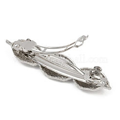 Alloy with Iron Clip Hair Barrettes&nbsp;LS-PHAR-G014-01B-P