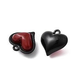 Spray Painted Alloy Pendants&nbsp;FIND-C075-06