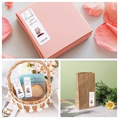 Self-Adhesive Paper Gift Tag Stickers&nbsp;DIY-P049-A03