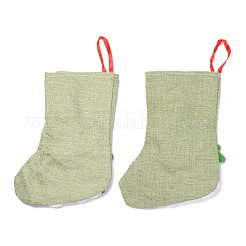 Cloth Hanging Christmas Stocking&nbsp;HJEW-B003-11