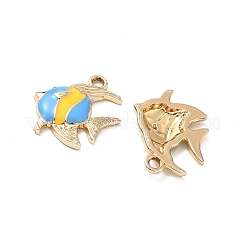 Alloy Enamel Pendants&nbsp;PALLOY-P313-08