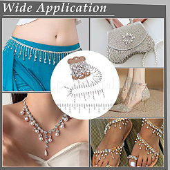 2 Yards Iron Rhinestone Cup Chains&nbsp;DIY-NB0015-85P