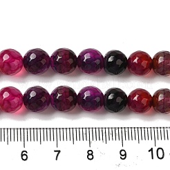 Dyed & Heated Natural Dragon Veins Agate Beads Strands&nbsp;G-P539-A01-09