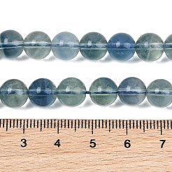 Natural Blue Fluorite Beads Strands&nbsp;GG-CBAF158-8mm
