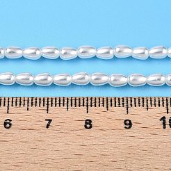 Transparent Spray Painted Glass Beads Strands&nbsp;GLAA-N001-26
