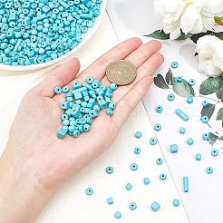 10 Strands 5 Style Synthetic Turquoise Beads&nbsp;G-OC0002-15
