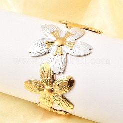 304 Stainless Steel Cuff Bangles for Women&nbsp;BJEW-F509-03B-G