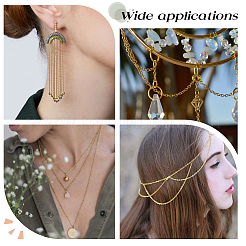 DIY 304 Stainless Steel Cable Chains Necklaces Making Kits&nbsp;DIY-SC0027-83A