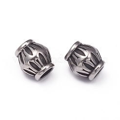 304 Stainless Steel European Beads&nbsp;STAS-G220-21AS