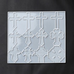 Religion Theme Cross Cabochon Silicone Molds&nbsp;DIY-L071-03