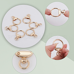 12pcs Alloy Swivel Clasps&nbsp;AJEW-GF0009-17