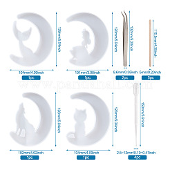 DIY Silicone Moon Molds Kits&nbsp;DIY-TA0008-30