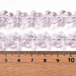 Transparency Glass Beads Strands&nbsp;GLAA-T023-36B