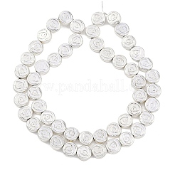 Electroplated Synthetic Non-magnetic Hematite Beads Strands&nbsp;G-C156-07