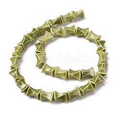 Vintage Handmade Porcelain Beads Strands&nbsp;PR-CBAA37B-10F