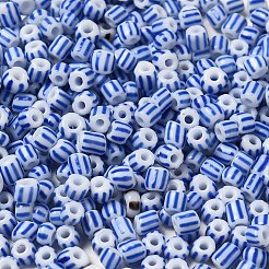 6/0 Opaque Colours Seep Glass Seed Beads&nbsp;X-SEED-F003-04A-02