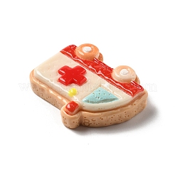 Vehicle Theme Opaque Resin Cabochons&nbsp;LS-RESI-C056-03D