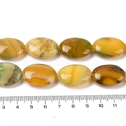 Natural Striped Agate/Banded Agate Beads Strands&nbsp;G-Q182-01B