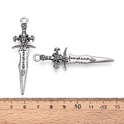 Tibetan Style Alloy Pendant&nbsp;FIND-A042-27P