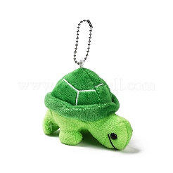 Cartoon PP Cotton Plush Simulation Soft Stuffed Animal Toy Tortoise Pendants Decorations&nbsp;HJEW-K043-02