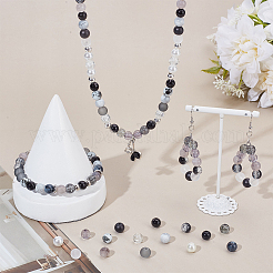 375Pcs 15 Styles DIY Jewerly Round Bead Kits&nbsp;DIY-AR0004-63